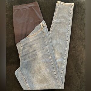 Seraphine Dark Blue Skinny Maternity Jeans